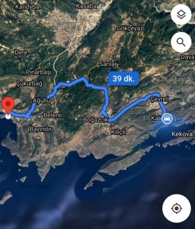 Kaş Kekova Üçağız Ulaşım